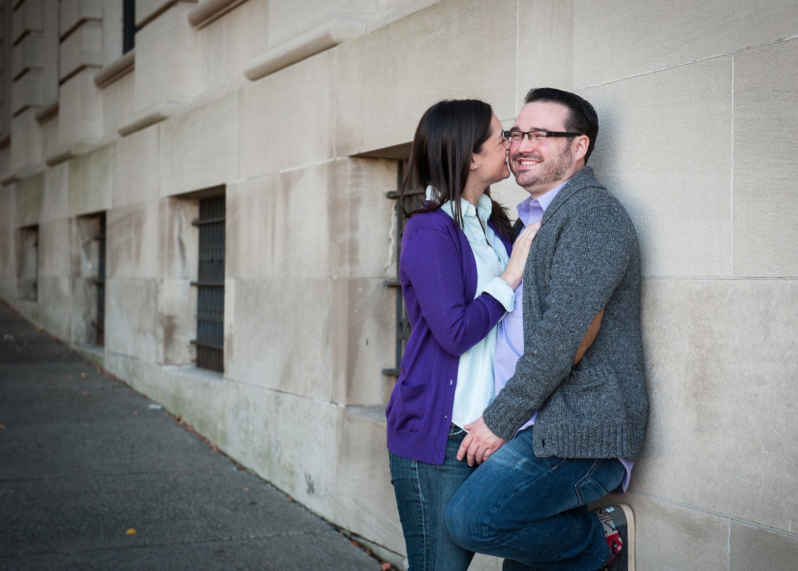 Engagement photos in Troy, NY