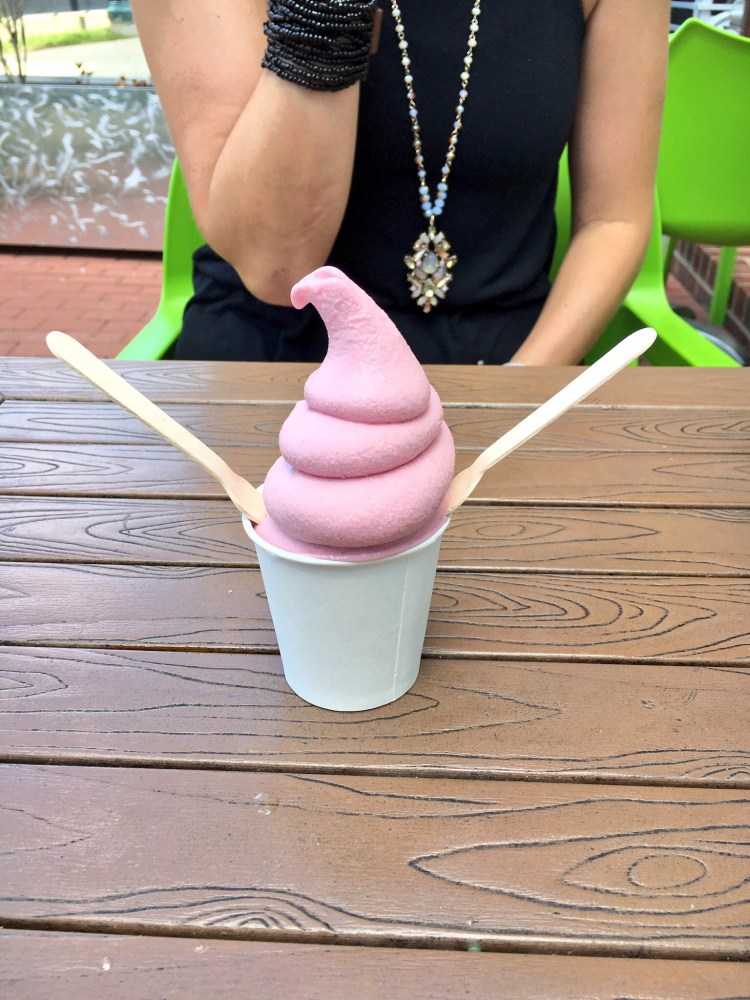 Homemade ice cream at Futo Buta