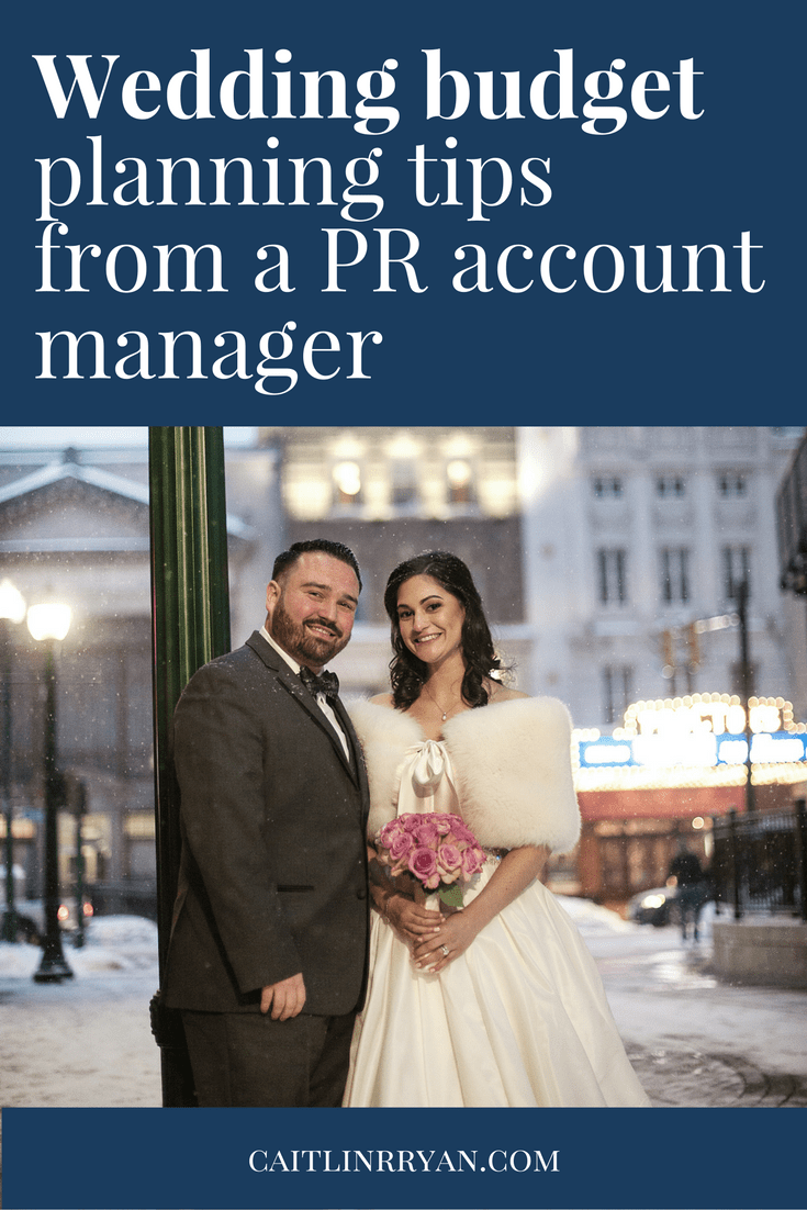 Wedding budget planning tips from a PR account manager