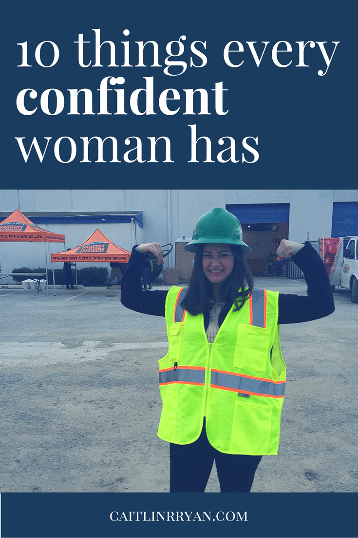 10 things every confident woman has