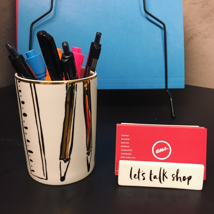 PR Girl desk accessories