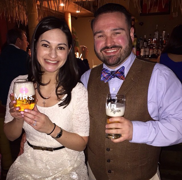 Rehearsal dinner at Bomber's burrito bar