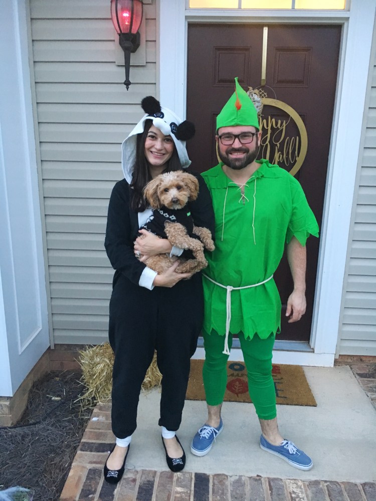 Family costume: Peter Pan, Rufio, Lost Boy