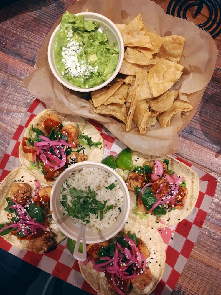 Korean BBQ Tofu Tacos