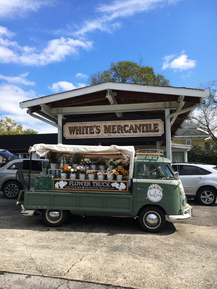 Amelia's flower truck
